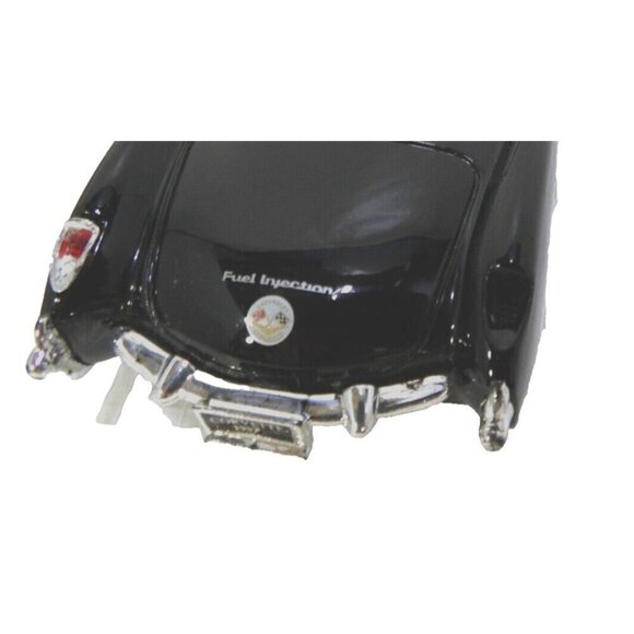 SUNNY SIDE black 1957 Chevrolet Corvette convertible #SS5709 MISSING TAIL LIGHT - Picture 7 of 7